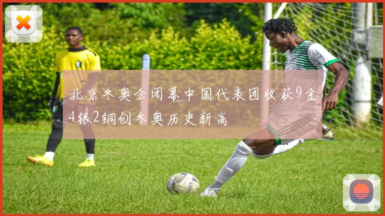 北京冬奥会闭幕中国代表团收获9金4银2铜创冬奥历史新高